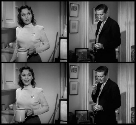 Lost Weekend Milland Wyman end