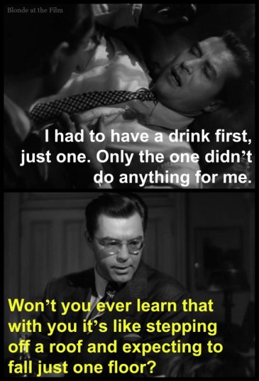 Lost Weekend Terry Milland roof