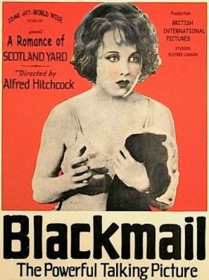 Alfred Hitchcock's first sound film, which he also shot silent via: https://en.wikipedia.org/wiki/Blackmail_(1929_film)