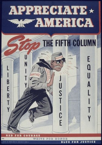 via: https://en.wikipedia.org/wiki/Fifth_column