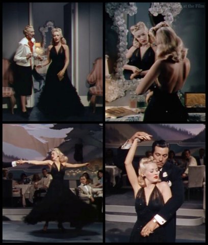 Springtime Rockies Grable black costume