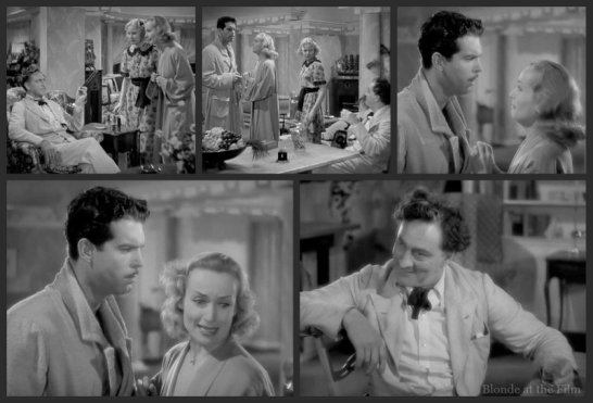 True Confession MacMurray Lombard Barrymore house