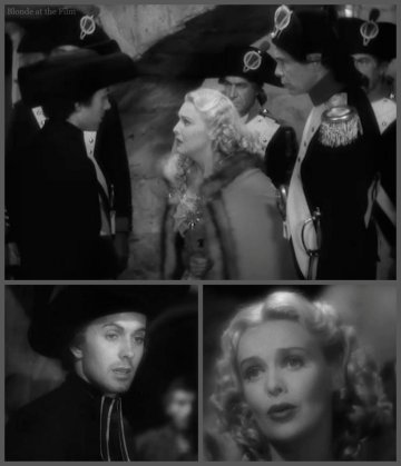 Lloyd's of London: Tyrone Power and Madeleine Carroll Lloyds Carroll Power meeting