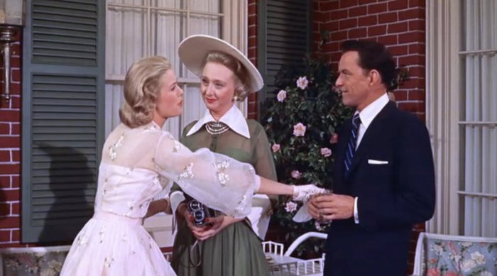 High Society: Grace Kelly, Celeste Holm, and Frank Sinatra