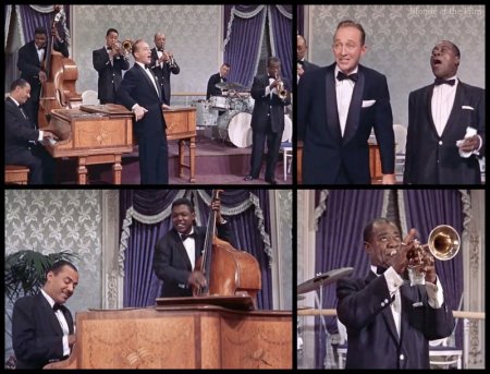 High Society: Louis Armstrong and Bing Crosby