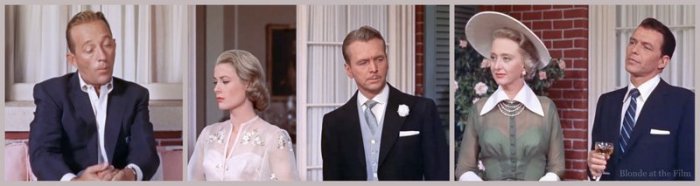 High Society: Grace Kelly, Bing Crosby, John Lund, Frank Sinatra, and Celeste Holm