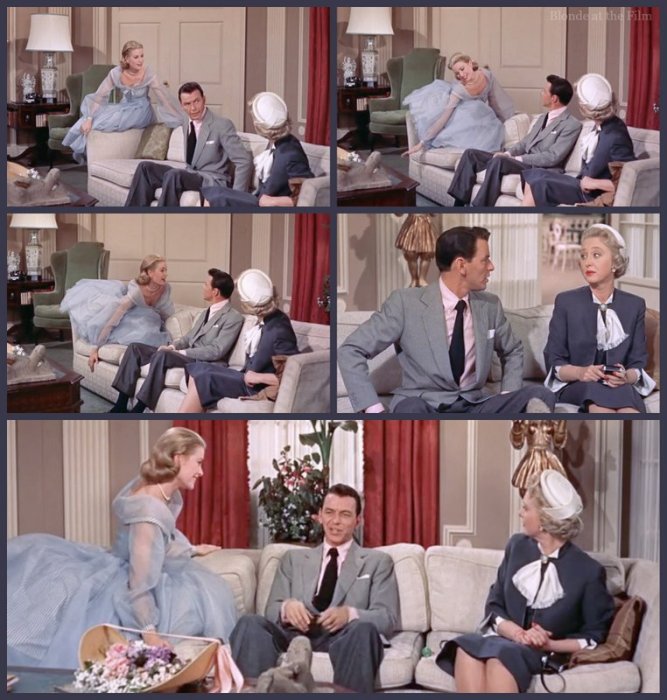 High Society: Grace Kelly, Celeste Holm, and Frank Sinatra
