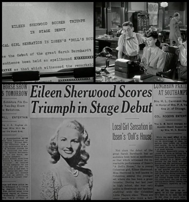 My Sister Eileen: Rosalind Russell and Janet Blair