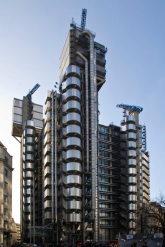 Lloyd's of London The Lloyd's Building via: https://www.lloyds.com/lloyds/about-us/the-lloyds-building/images-of-the-lloyds-building/exterior-images