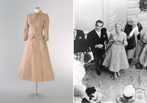 Grace Kelly's Wedding Suit