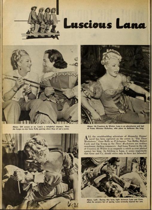 The Three Musketeers: Lana Turner