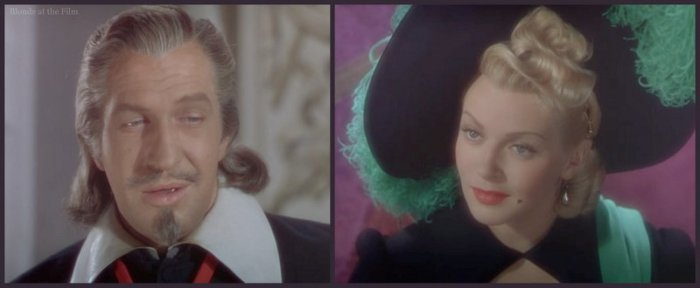 The Three Musketeers: Vincent Price and Lana Turner