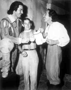 The Three Musketeers: Gene Kelly and Gig Young