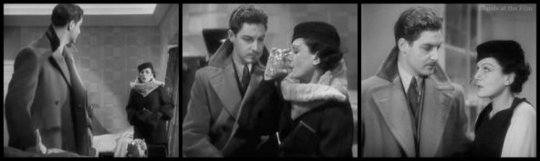 The 39 Steps: Robert Donat and Lucie Mannheim