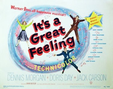 It’s A Great Feeling: Doris Day, Jack Carson, and Dennis Morgan