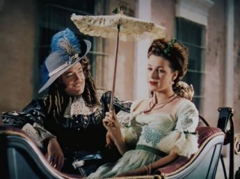 The Black Swan: Maureen O'Hara and Edward Ashley