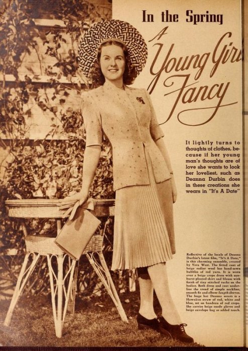 Silver Screen: Deanna Durbin for It's a Date (1940)