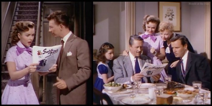 I Love Melvin: Debbie Reynolds, Una Merkel, Allyn Joslyn, and Donald O'Connor