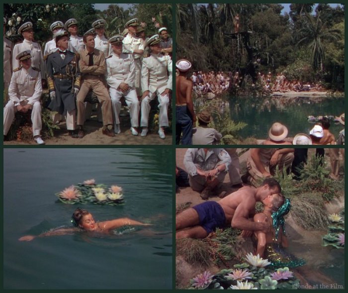 On An Island With You: Esther Williams, Peter Lawford, Ricardo Montalban, and Jimmy Durante