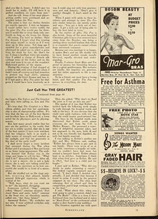 On An Island With You: Esther Williams