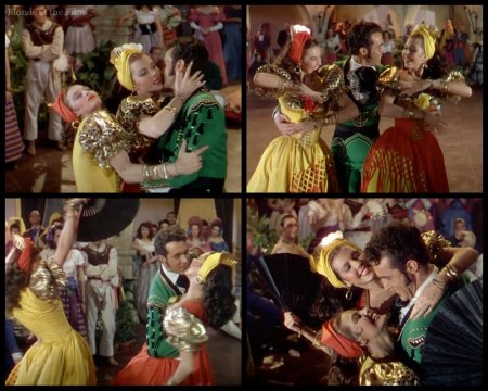 The Kissing Bandit: Cyd Charisse, Ann Miller, and Ricardo Montalban