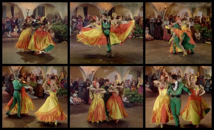 The Kissing Bandit: Cyd Charisse, Ann Miller, and Ricardo Montalban