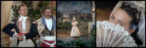 The Kissing Bandit: J. Carrol Naish, Kathryn Grayson, and Frank Sinatra