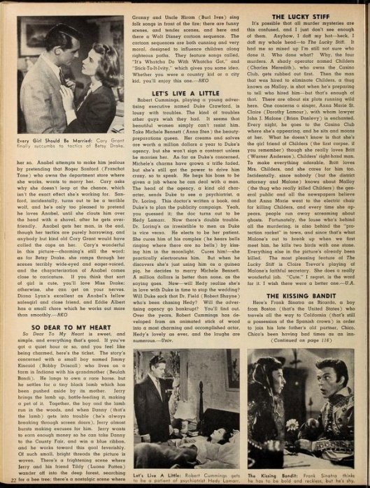 The Kissing Bandit: Kathryn Grayson and Frank Sinatra