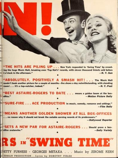 Swing Time: Fred Astaire & Ginger Rogers