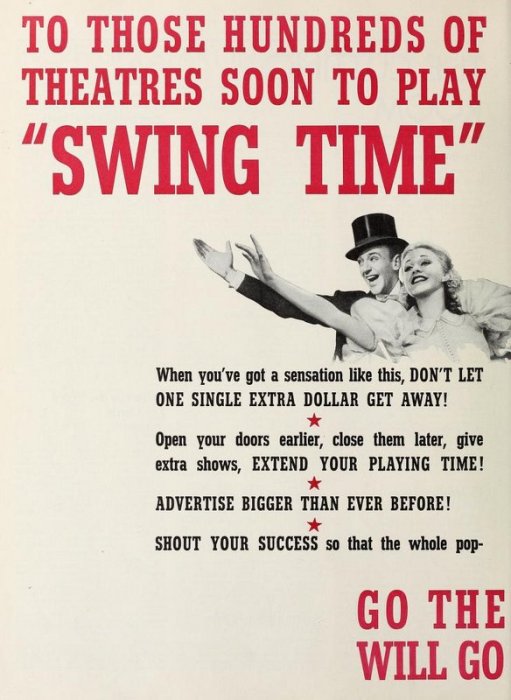 Swing Time: Fred Astaire & Ginger Rogers