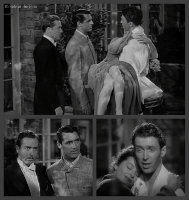 The Philadelphia Story: Katharine Hepburn, John Howard, Cary Grant, and James Stewart
