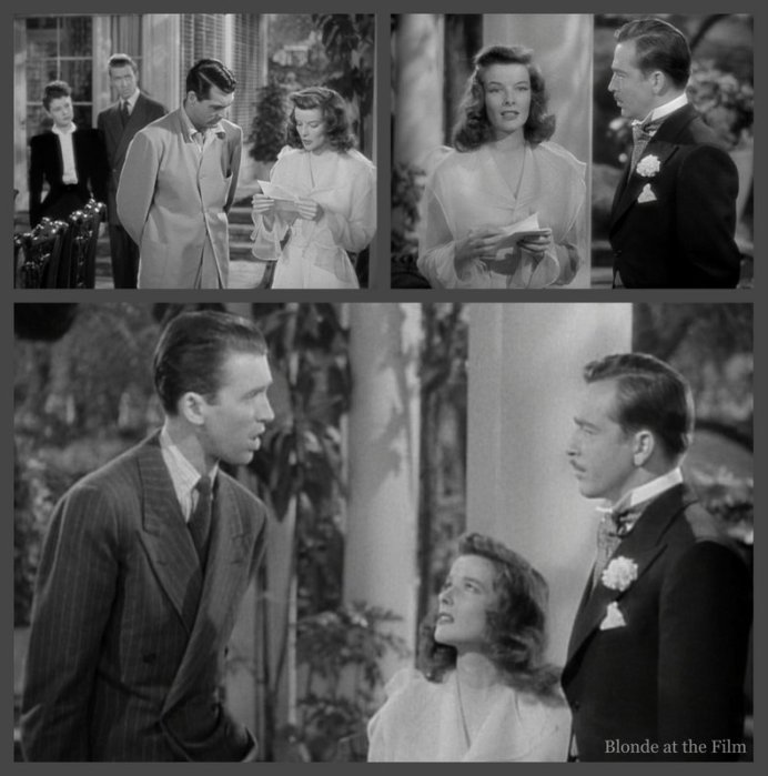 The Philadelphia Story: James Stewart, John Howard, and Katharine Hepburn