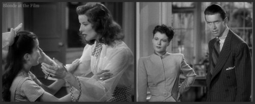 The Philadelphia Story: James Stewart, Ruth Hussey, Katharine Hepburn, and Virginia Weidler