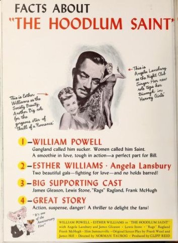 The Hoodlum Saint: Esther Williams, William Powell, and Angela Lansbury