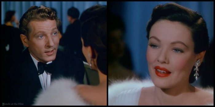 On the Riviera: Danny Kaye and Gene Tierney