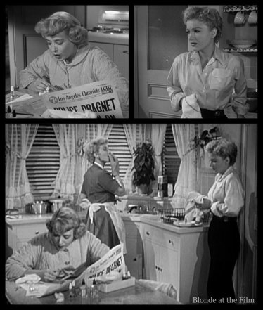 The Blue Gardenia: Anne Baxter, Jeff Donnell, and Ann Sothern