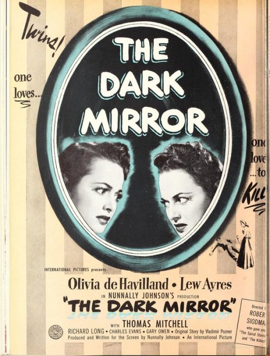 The Dark Mirror: Olivia de Havilland and Lew Ayres