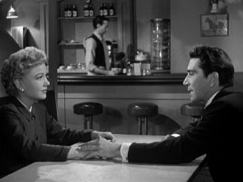 The Blue Gardenia: Anne Baxter and Richard Conte