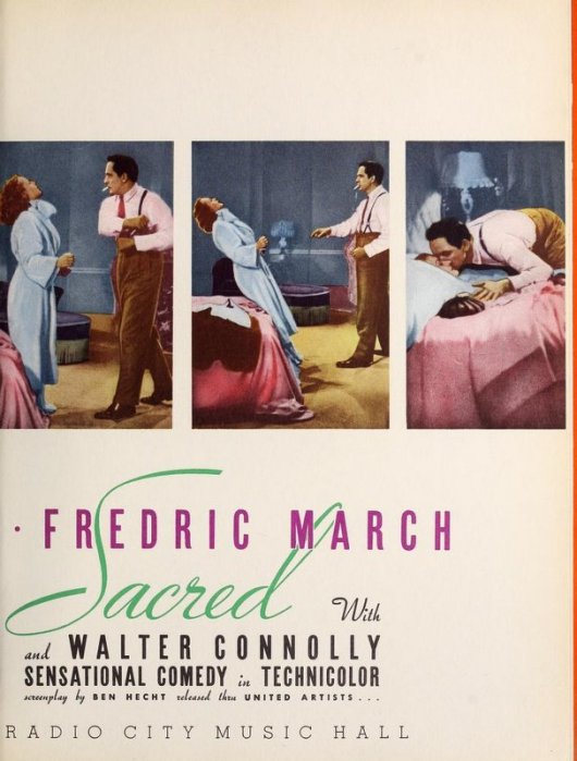 Nothing Sacred: Carole Lombard and Fredric March