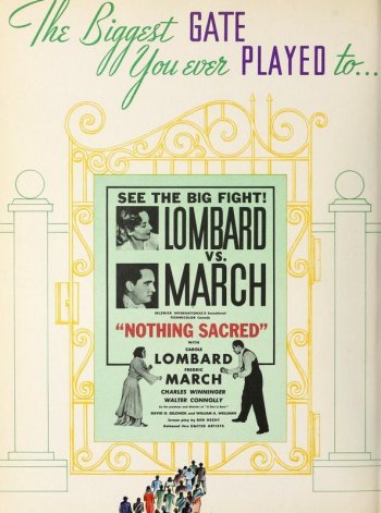 Nothing Sacred: Carole Lombard and Fredric March