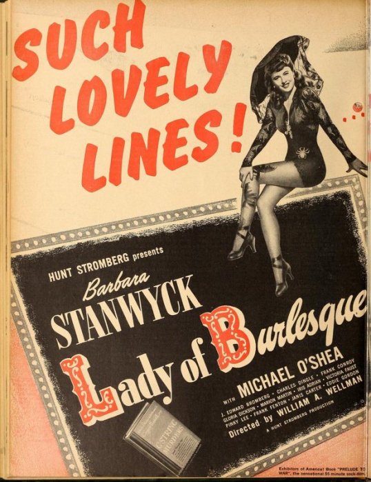 Lady of Burlesque: Barbara Stanwyck